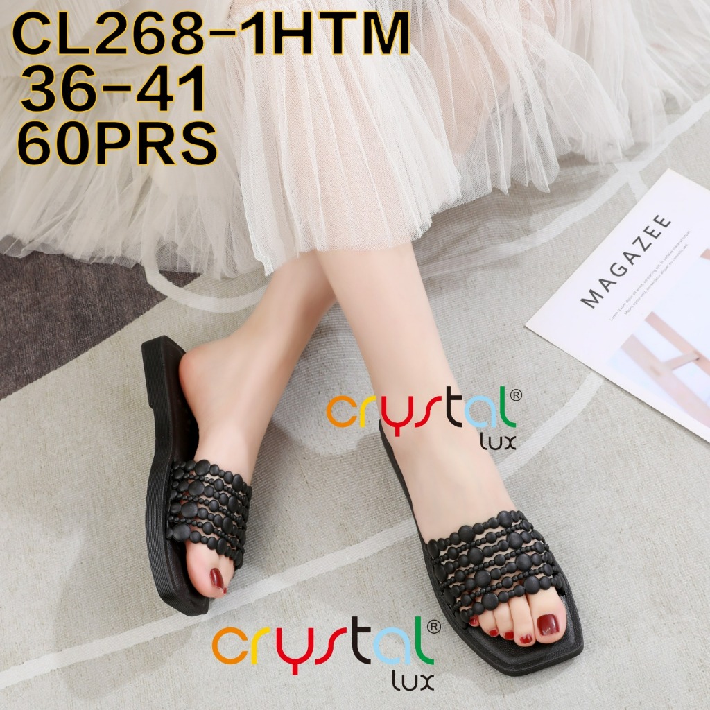 Sandal Selop Jelly Wanita | Sandal Selop Motif Wanita | Sandal Wanita Teplek | Sandal Slop Wanita Tu