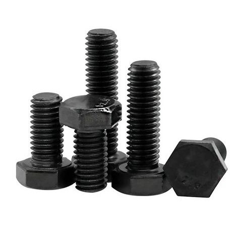 Baut Baja M20 X 90MM 8.8 Hitam Hex Bolt 20X90 Full Thread