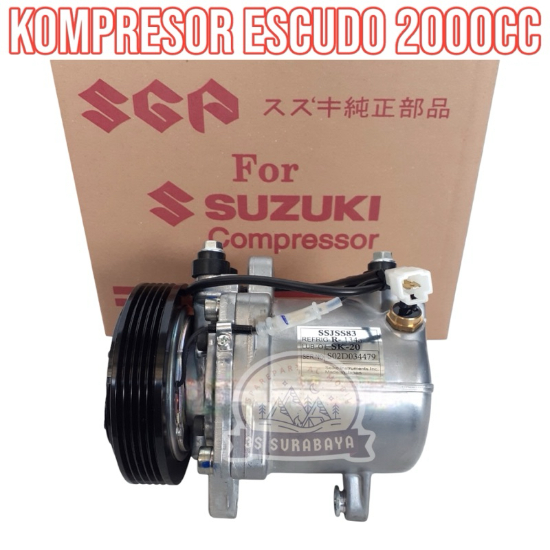 Kompresor Escudo 2000 CC Ac Mobil (Baru/New) Compressor