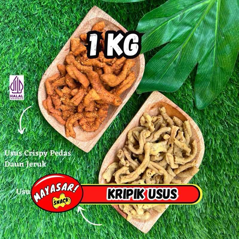 

KERIPIK USUS KRISPI ORIGINAL KILOAN 1kg