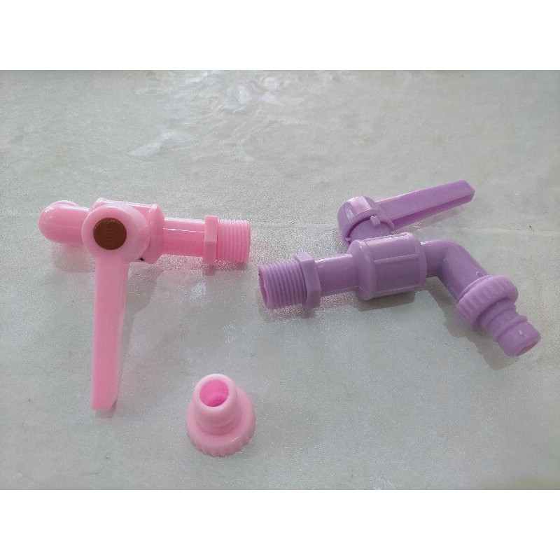 KRAN KERAN PLASTIK LOTUS / KERAN AIR LOTUS / KRAN TEMBOK