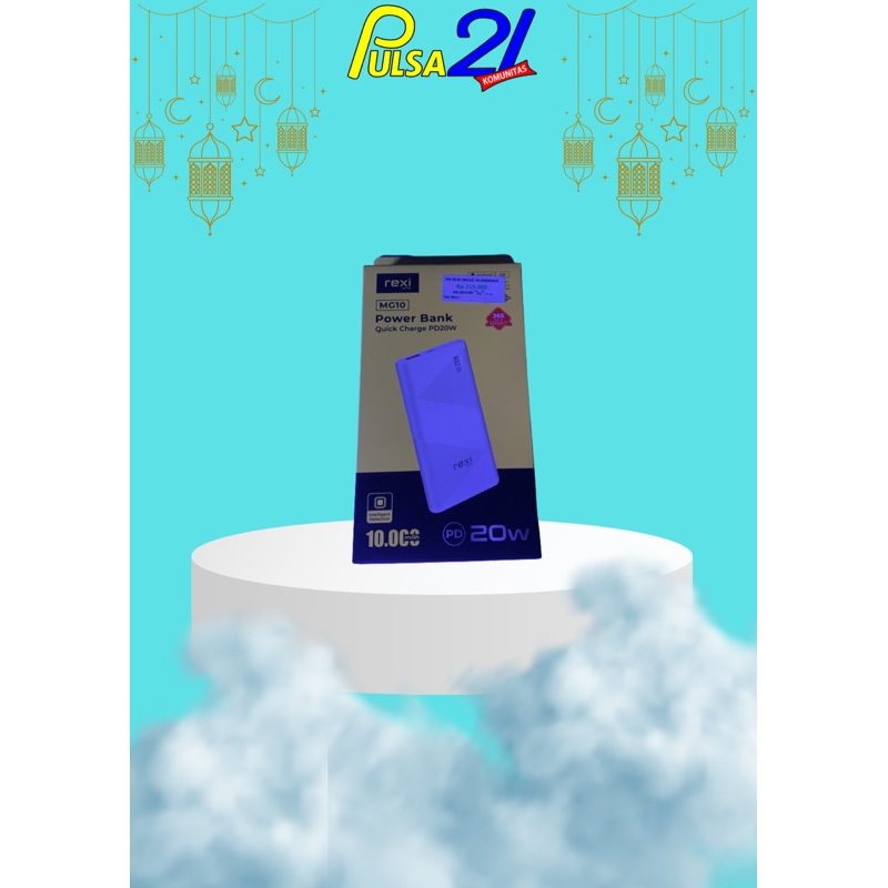 POWERBANK REXI MG10 10000MAH MURAH
