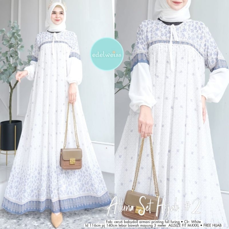 Alluna Set Hijab By Edelweiss