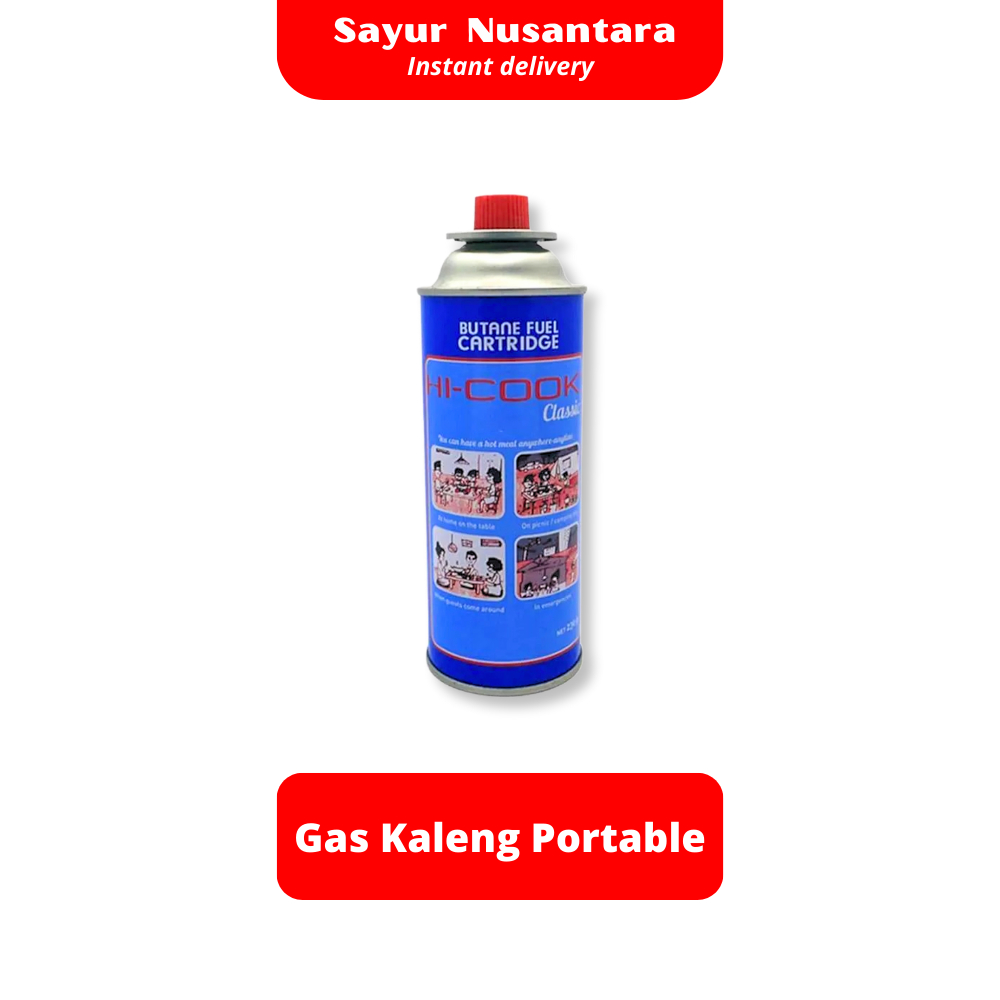 Gas Kaleng Portable - Sayur Nusantara
