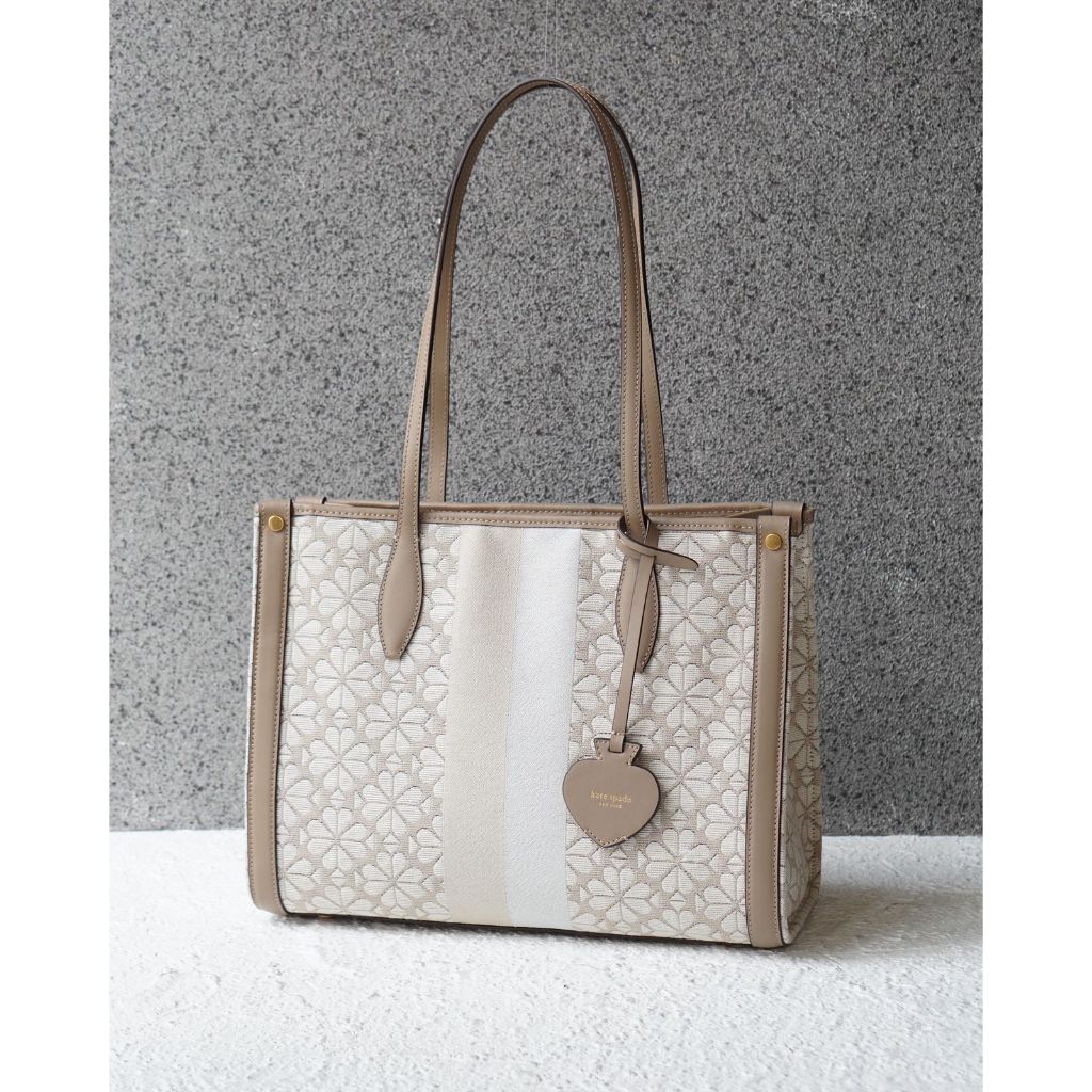 KATE SPADE flower jacquard natural multi
