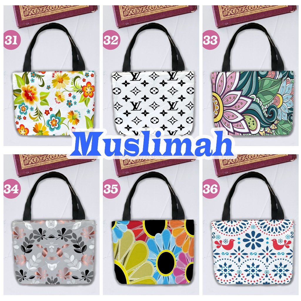 TAS WANITA TENG TENG TAS MUKENA BERMACAM MACAM MOTIF CANTIK/ 003