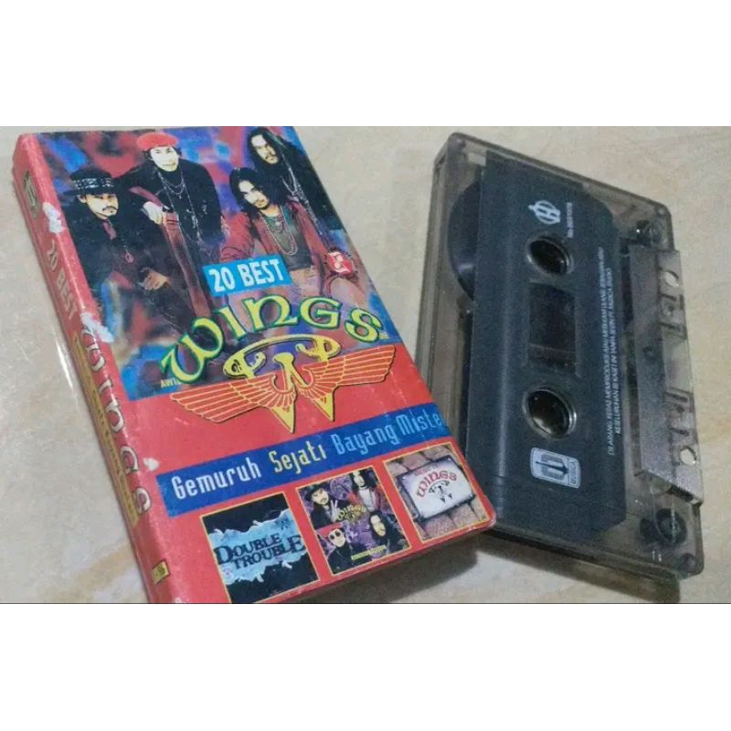 Kaset ROCK Malaysia WINGS Album 20 Best