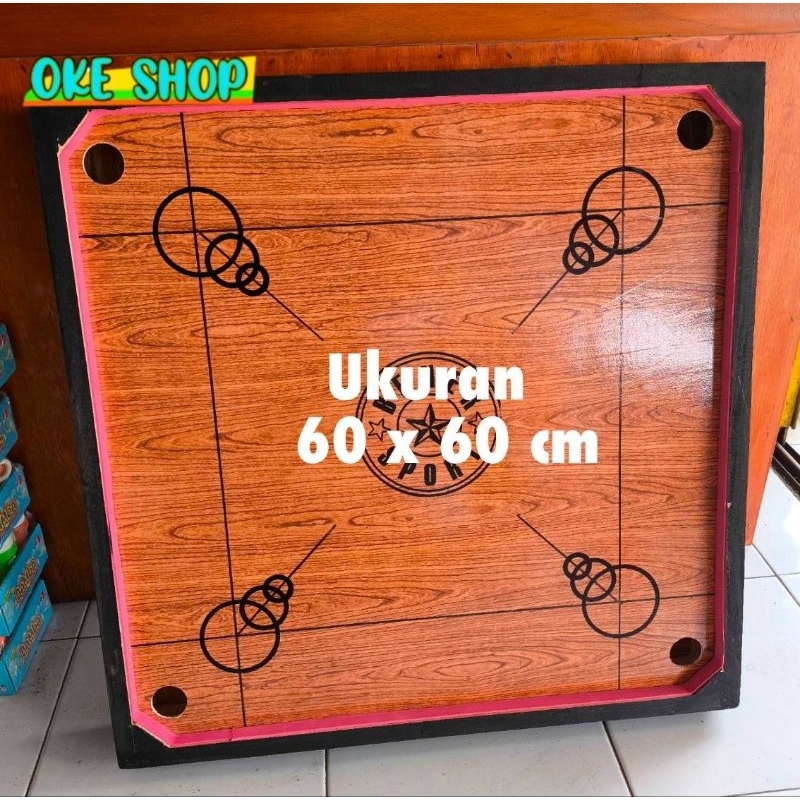 Meja karambol  papan karambol