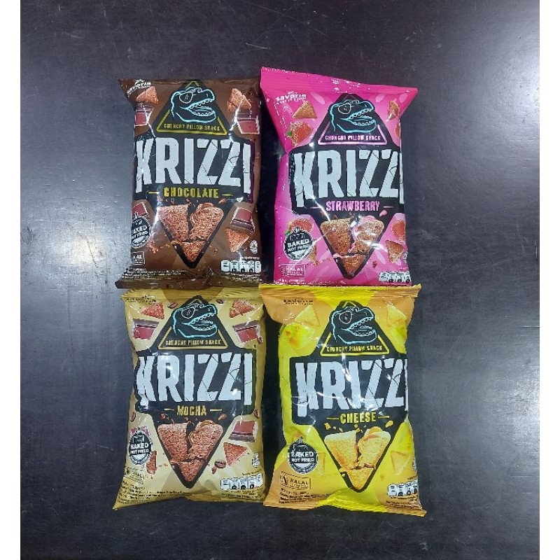 

KRIZZI Baked Crunchy Pillow Snack - Makanan Ringan - Cemilan