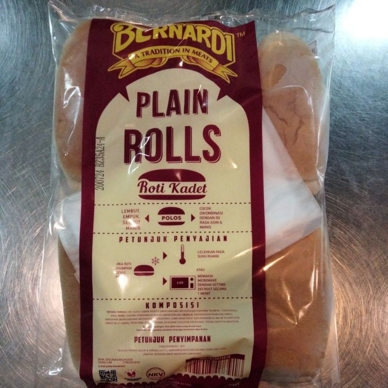 

ROTI HOTDOG PLAIN ROLL 6BJ