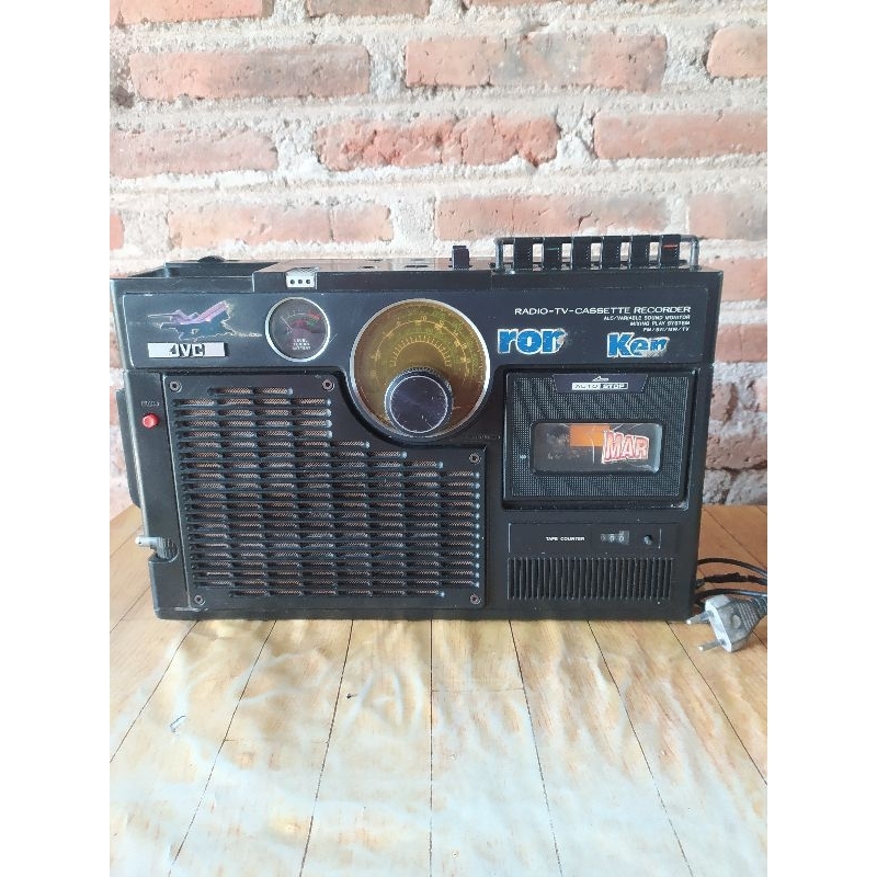 radio tape tv jvc jadul antik OFF