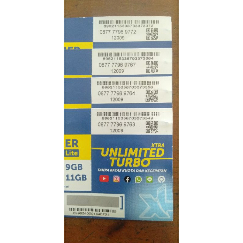 Nomor XL Super Cantik