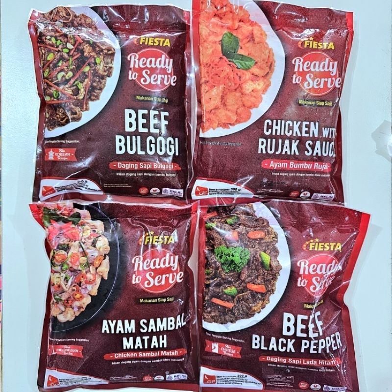 

FIESTA ready to serve 4 varian