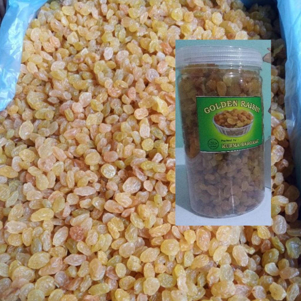

Kismis mutiara manis simin ukuran toples 700gr