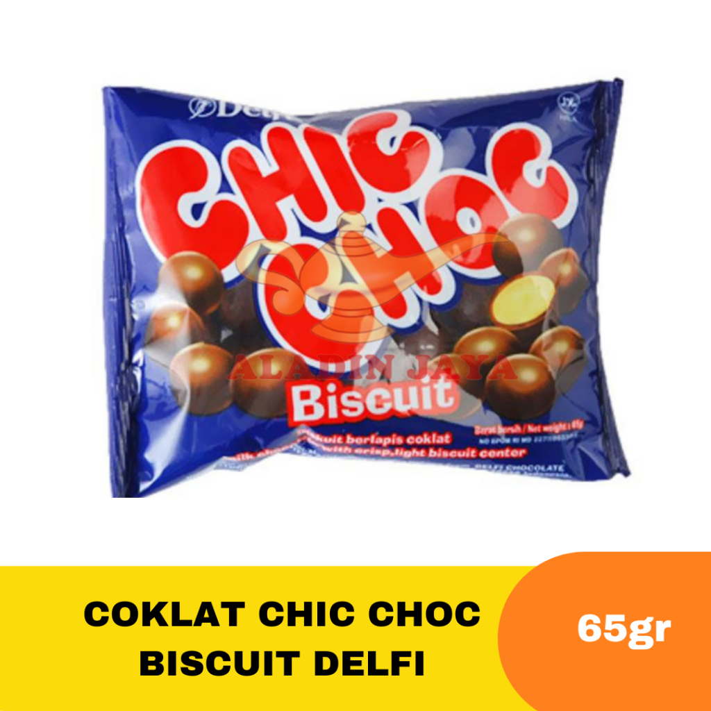 

COKLAT CHIC CHOC BISCUIT DELFI 65 GRAM