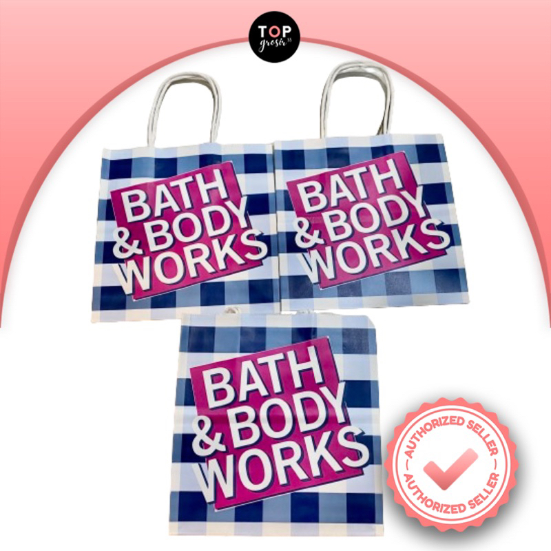 

Bath and Body Works BBW Original Paper Plastic Bag / Pita Ribbon / Gift Wrapping Paper Kertas Kado