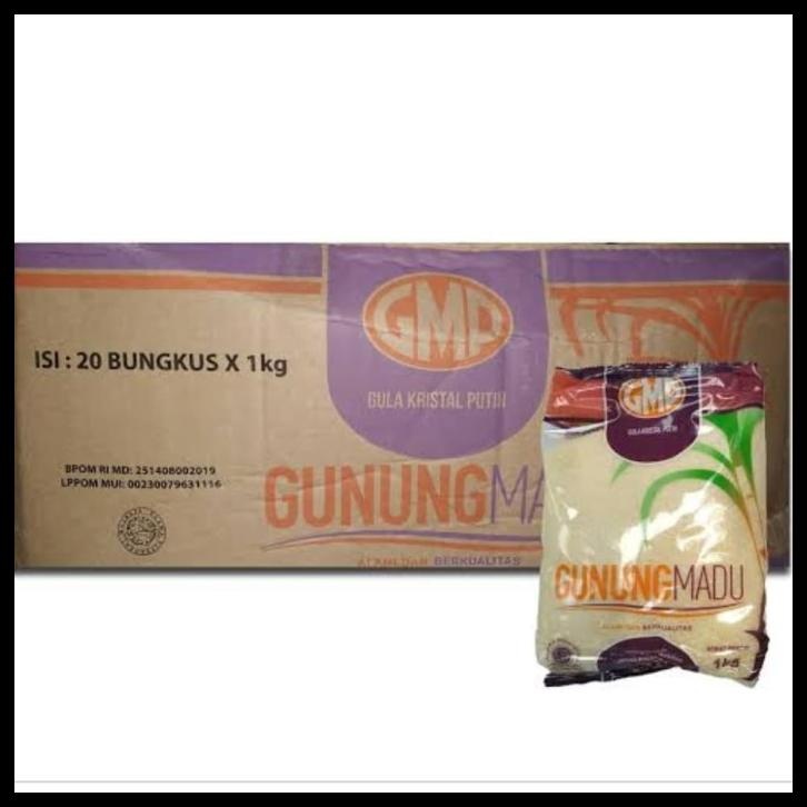

GULA GUNUNG MADU GMP 1KG DUS