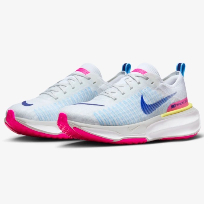 NIKE ZOOMX INVINCIBLE RUN 3 WMNS WHITE PINK ROYAL BLUE DR2660-105