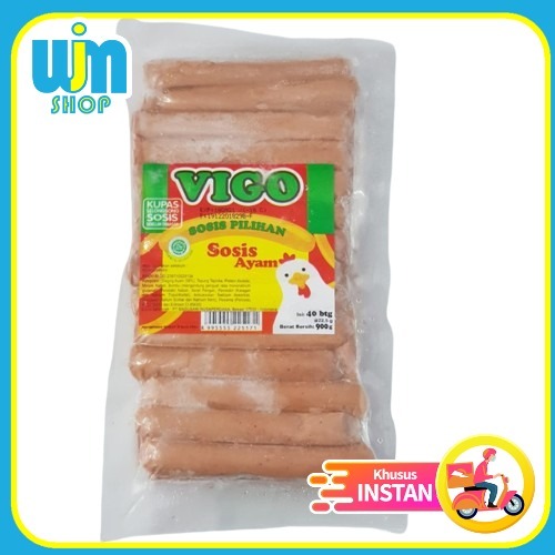 

Sosis Vigo Ayam Halal 900g Makanan Beku WJM Shop Makassar
