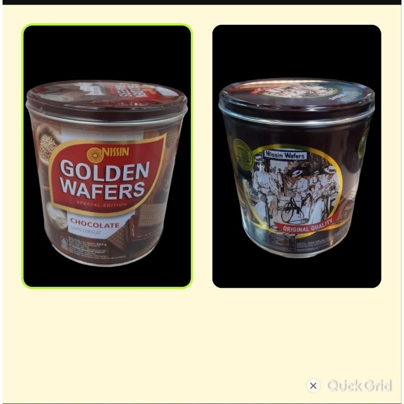 

Nissin wafer kaleng 267gr & 570 gr/ nissin wafer chocolate / wafer / ramadan / nissin special edition