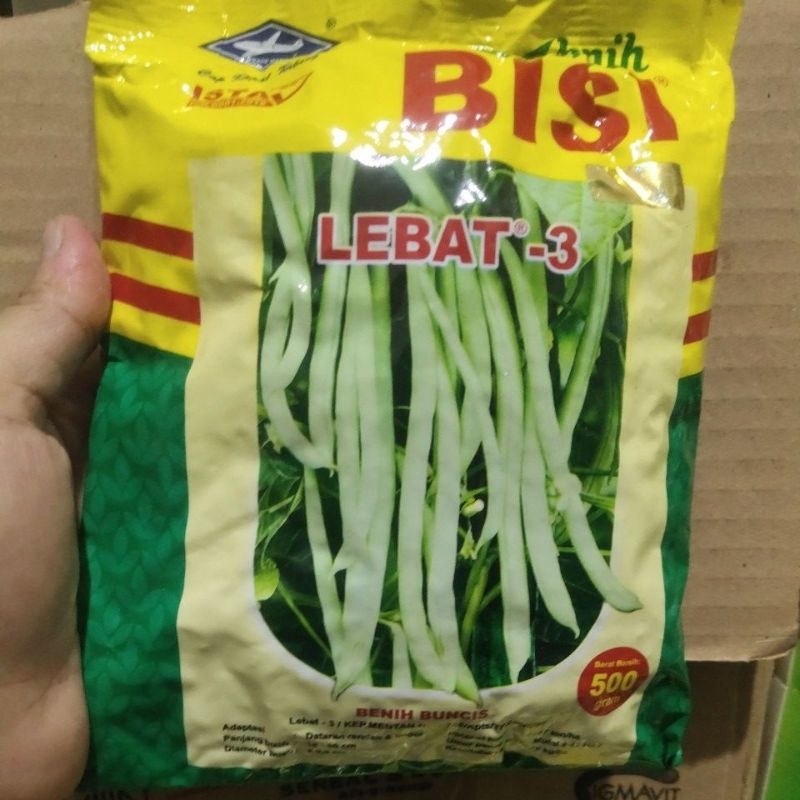 Buncis lebat 3 500gr dari kapal terbang bisi buncis unggul lebat-3