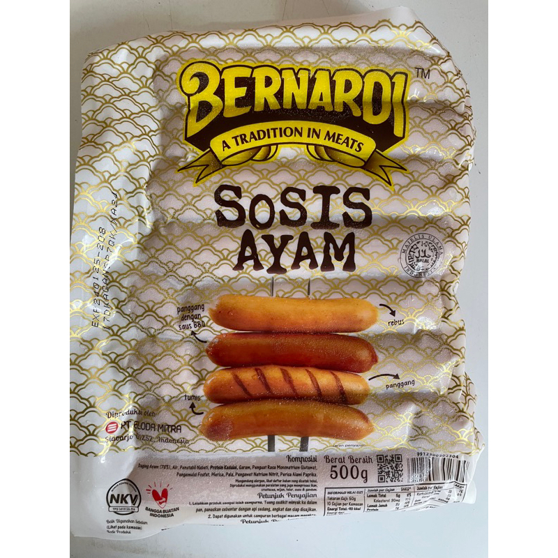 

Sosis Ayam Bernardi 500 gram