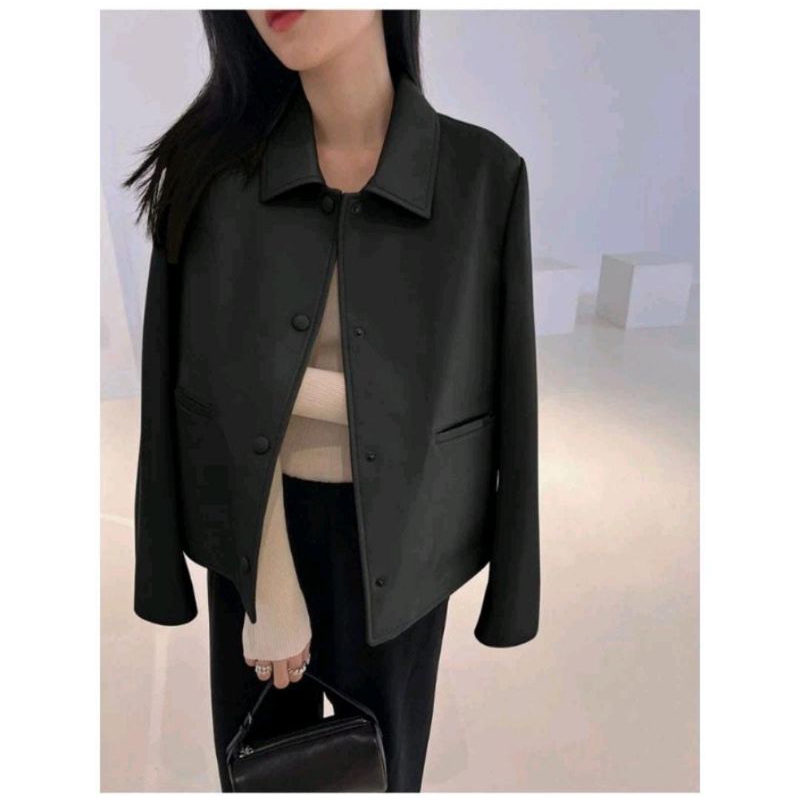 LUMÉ VOGUE - Blazer Wanita Synthetic Leather