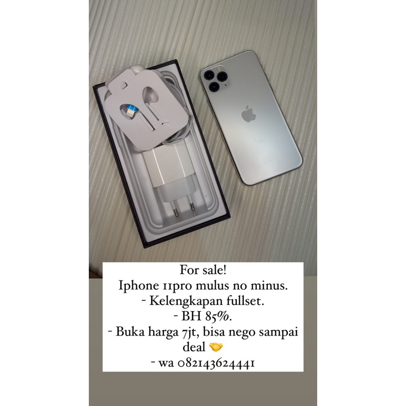 Iphone 11 pro 256 GB ex Ibox