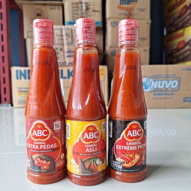 

saos abc sambal pedas 135 ml