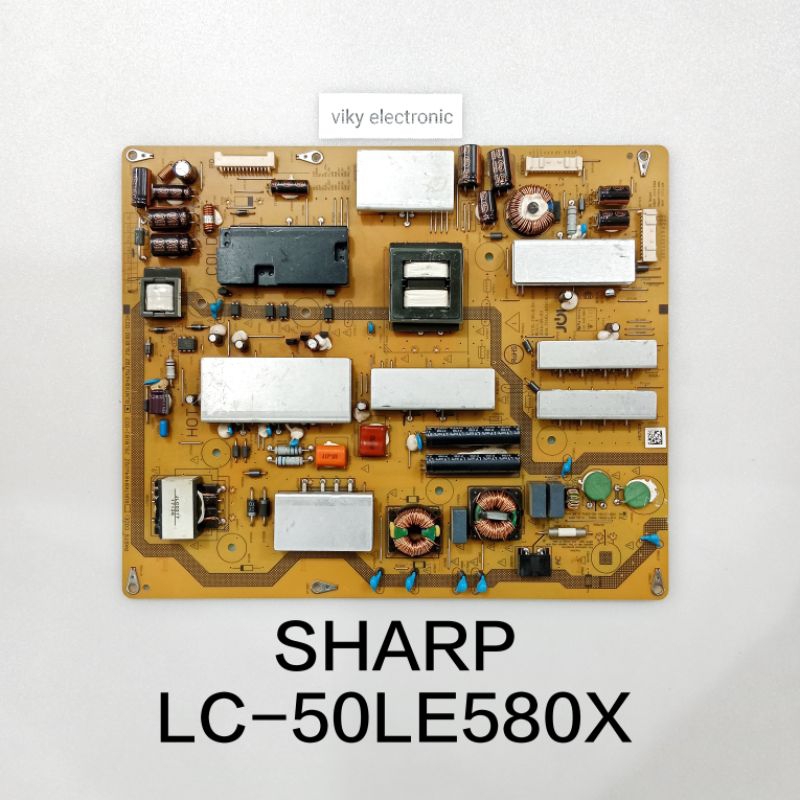 SHARP LC-50LE580X power supply psu mesin tv regulator tv SHARP LC-50LE580X