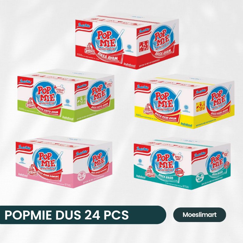 

POP MIE BASO / POP MIE SOTO / POP MIE KARI AYAM / POP MIE AYAM BAWANG / POP MIE AYAM