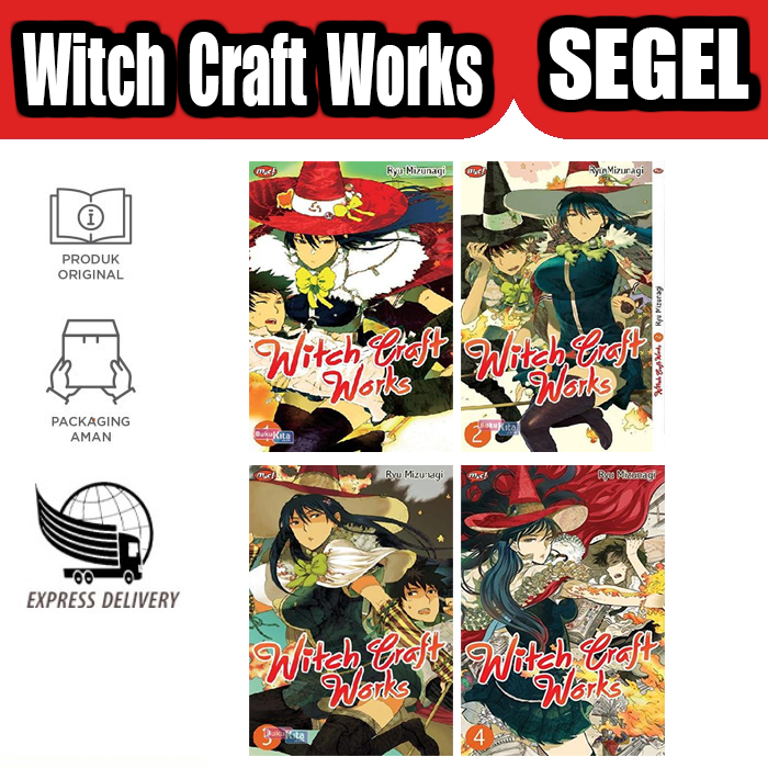 Komik WITCH CRAFT WORKS Baru Original Segel - VOLUME 01