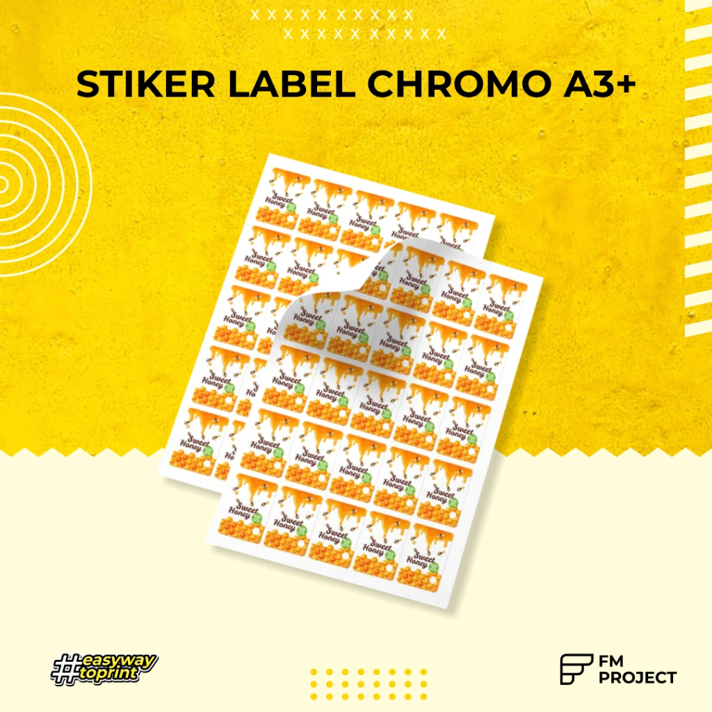 

CETAK STICKER CROMO A3+