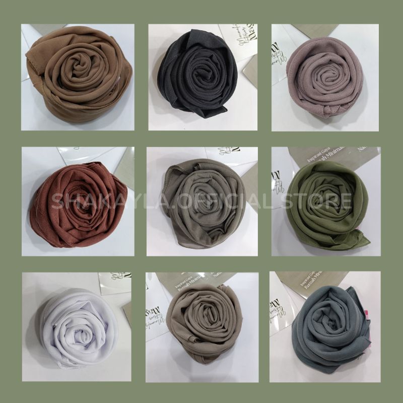 HIJAB PARIS ANSANIA ✓ KATUN PARIS PREMIUM ✓ HIJAB PERSEGI ✓