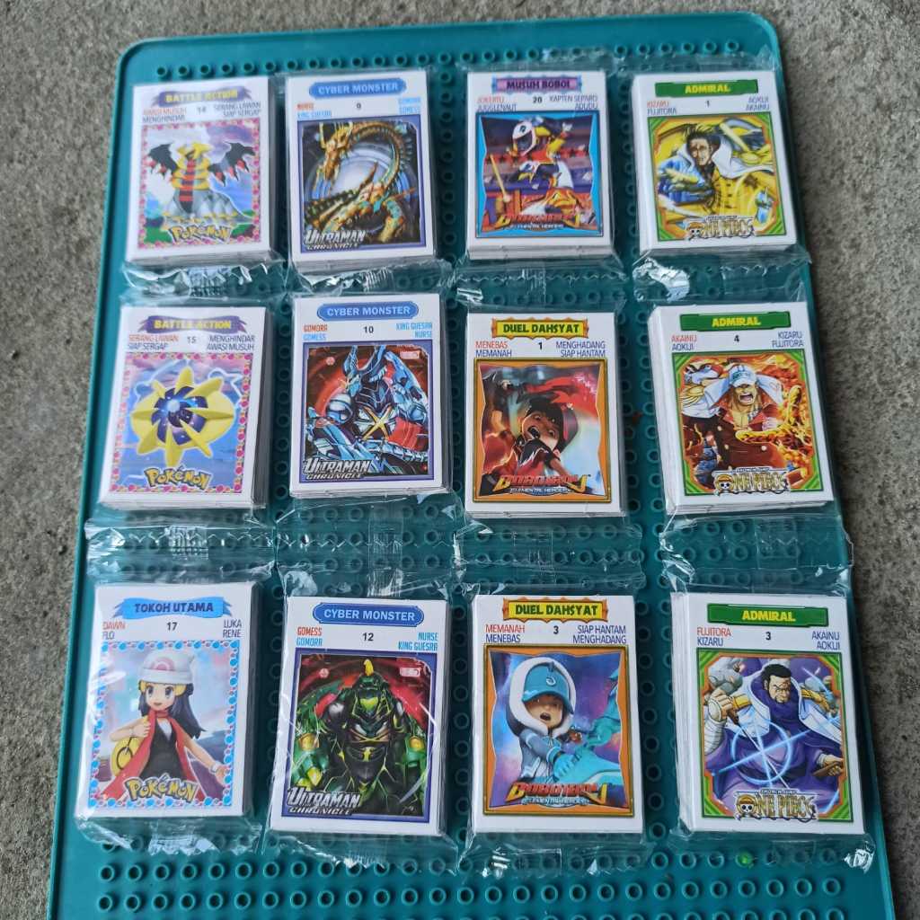 KWARTET DG JUMBO / KWARTET RENCENG / KARTU KWARTET ISI 12 PACK ( 384 PCS )