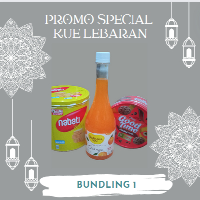 

Paket Lebaran Good time, Nabati, Kino, Deka Dan Sirup Tropicana Slim