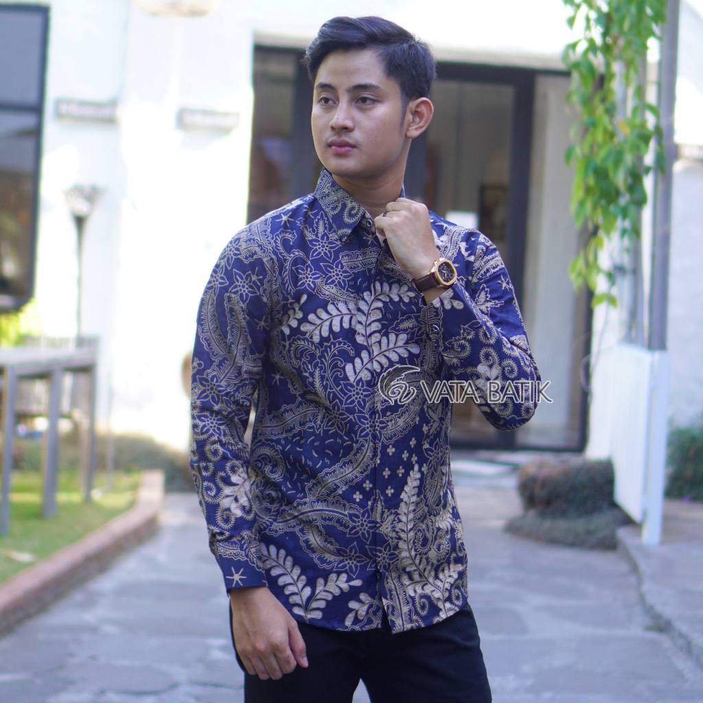 Kemeja Batik Pria Vatabatik Slimfit Premium VATA 25