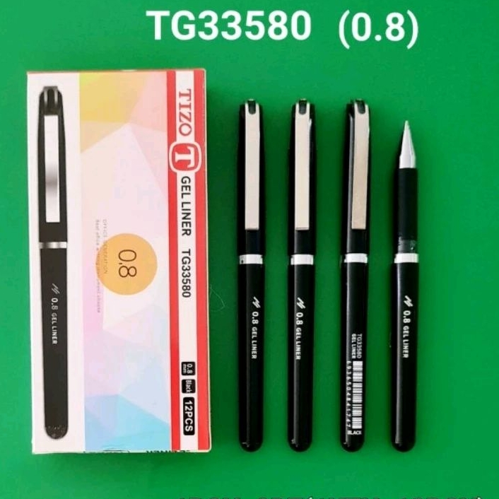 

PULPEN GEL TIZO TG33580/0.8/12 PCS