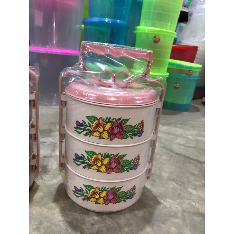 RANTANG TRADISIONAL AYAM JAGO 3 SUSUN PLASTIK