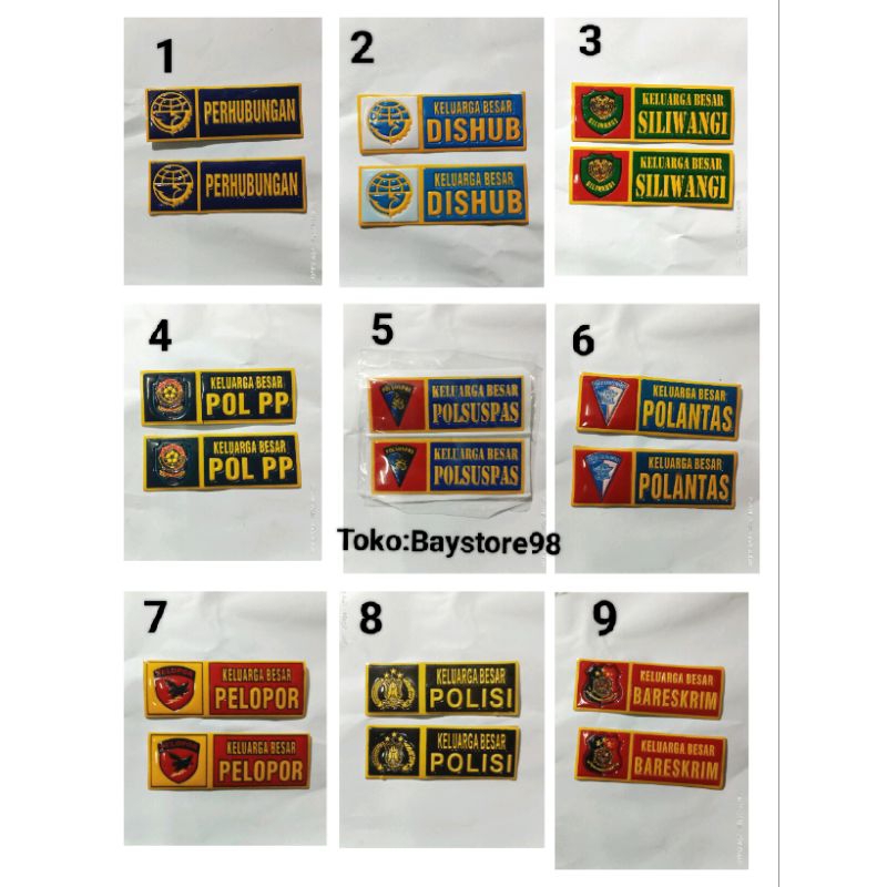 

Stiker Tempel Timbul Dishub,perhubungan,polantas,polisi,Bareskrim,pelopor
