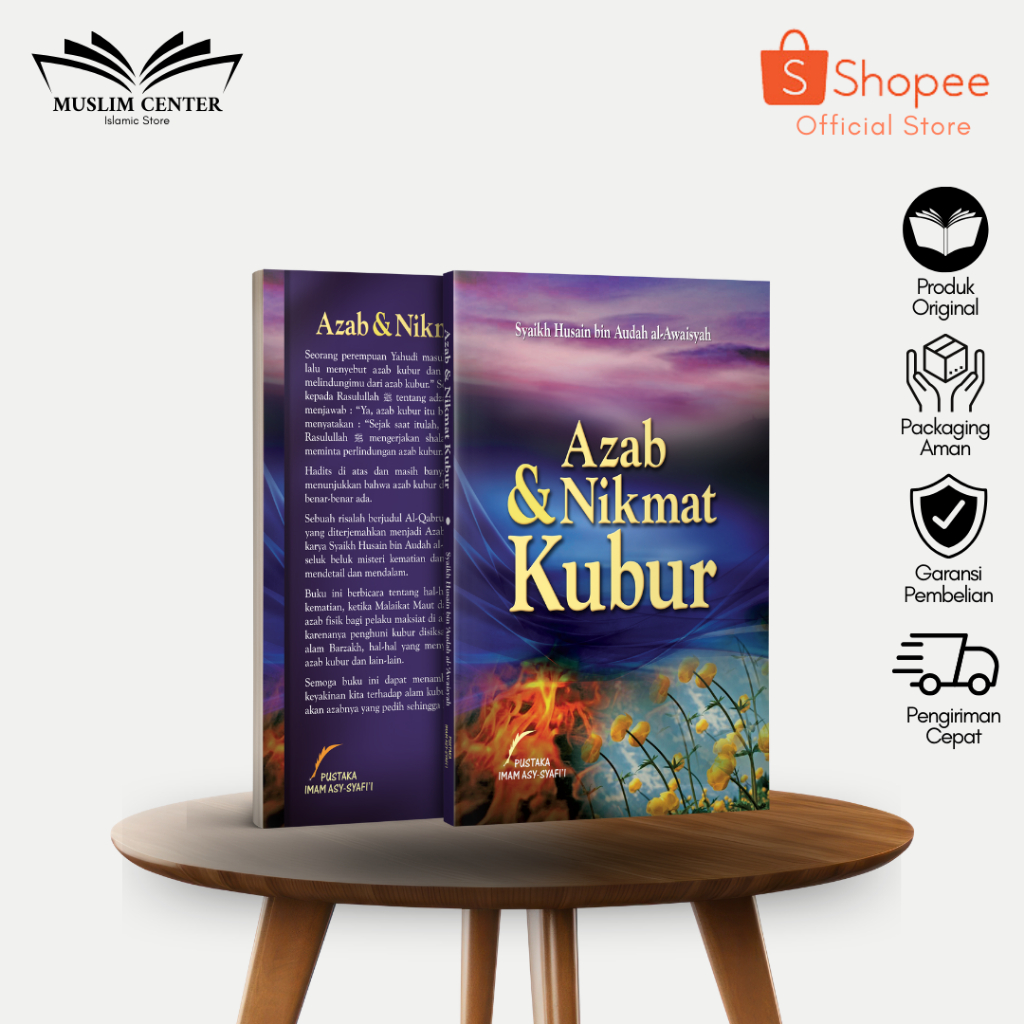 BUKU AZAB DAN NIKMAT KUBUR PUSTAKA IMAM ASY SYAFII