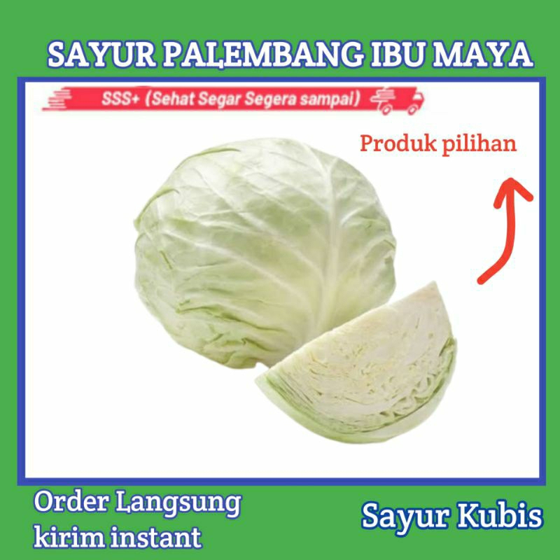 

Sayur Kubis Kol 500 Gram - Sayur Sayuran Segar Fresh Online Palembang