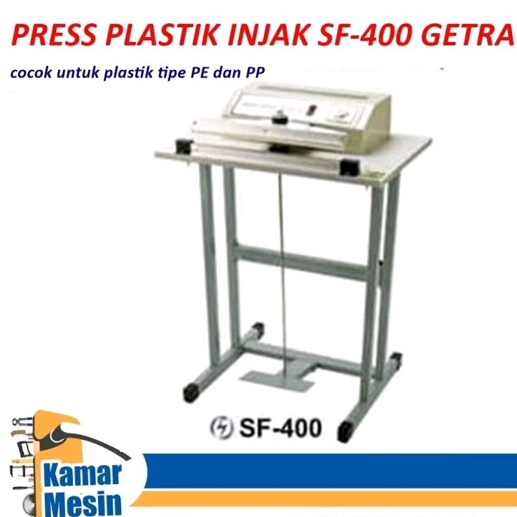 Pedal Sealer SF400 Getra Pres Plastik Injak Getra