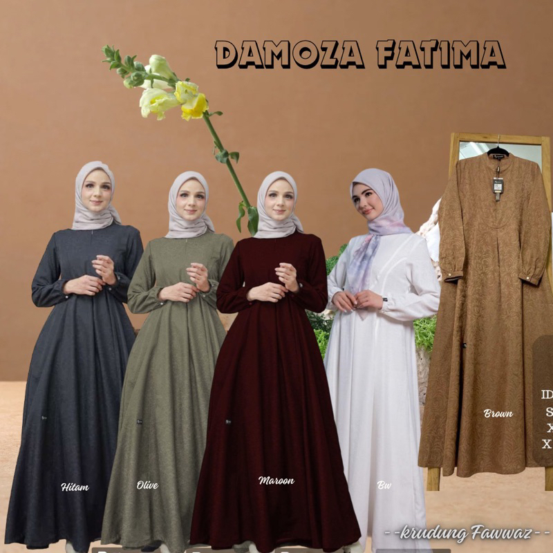 TERLARIS DRESS DAMOZA FATIMA ORIGINAL