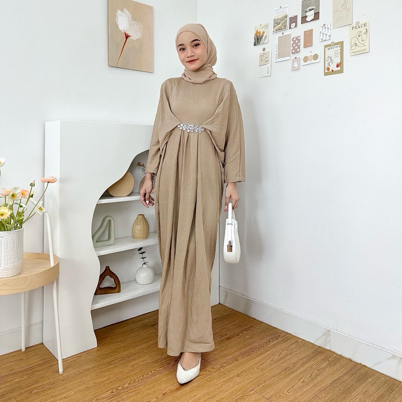 ME’U - Tamara Long Dress (Tali Dalam) - Kaftan, Gamis, Hijab