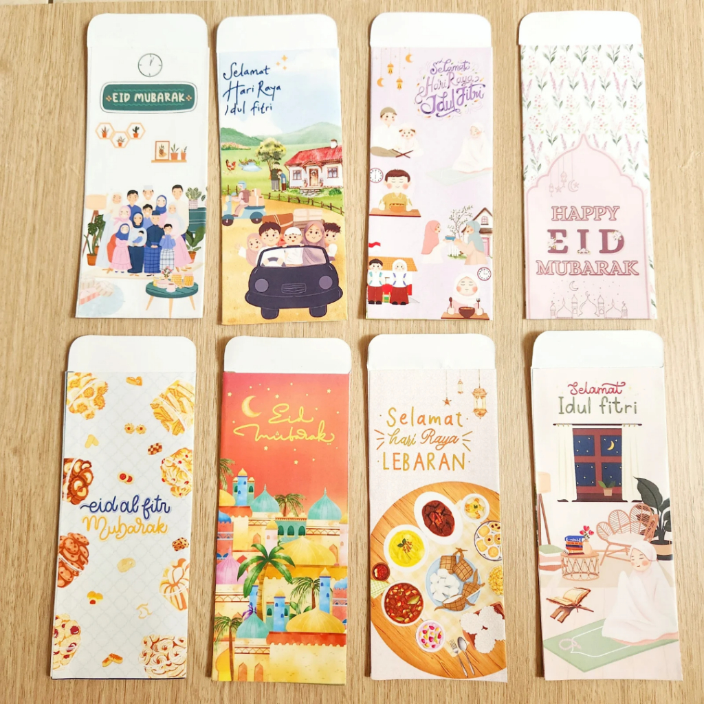 

Little Pita Craft | Amplop Lebaran Panjang | Amplop Lebaran Peek a Boo