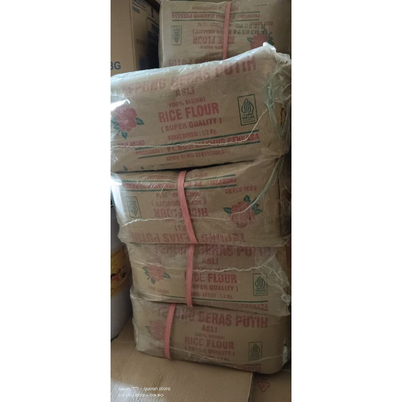 

Tepung beras rose brand 1 dus isi 20 bks ( SAMEDAY / INSTANT)