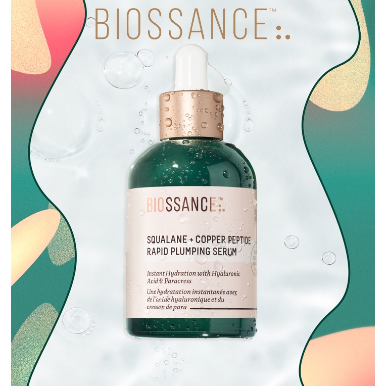 Biossance Serum / Biossance Squalane + Copper Peptide Rapid Plumping Serum 50ml