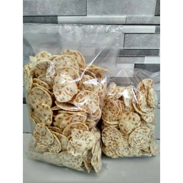 

Keripik tempe sagu gurih 250gr