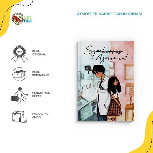 BUKU NOVEL - SYMBIOSIS AGREEMENT - ZEFMON - PENERBIT AKAD - BUMIFIKSI